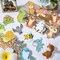 16 Pcs Diamond Painting Magnets Spring Diamond Art Magnet Kits for Adults Animals Rhinestones Refrigerator Stickers for Fridge DIY Crafts Toy Gifts